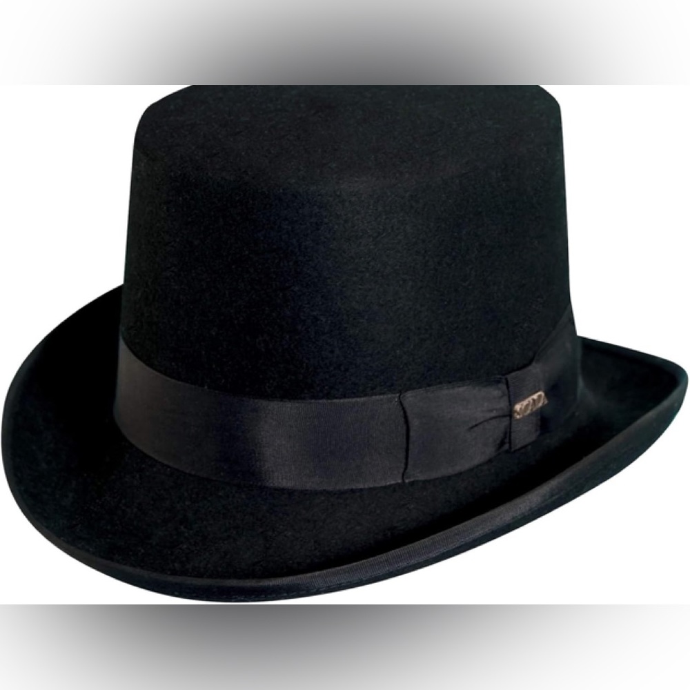 Scala Men's Wool Felt Topper Hat.  Size M.  New with tag.